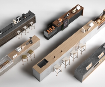 Modern Counter Bar-ID:154743914