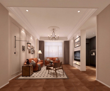 Modern A Living Room-ID:190443991