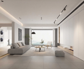 Modern A Living Room-ID:892299896