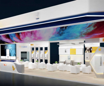 Modern Exhibition Hall-ID:841682919