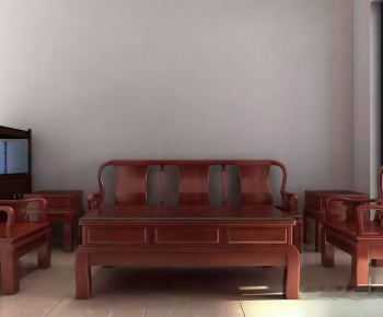 New Chinese Style Sofa Combination-ID:311743029