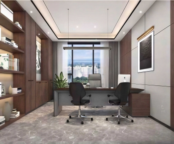 Modern Manager's Office-ID:378484964