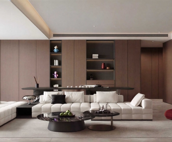 Modern A Living Room-ID:614990955