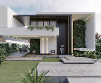 Modern Courtyard/landscape-ID:881524093