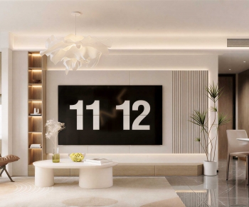 Modern A Living Room-ID:738570936