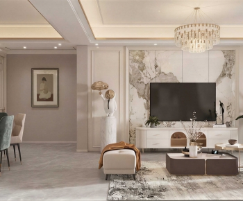 Modern A Living Room-ID:240634921