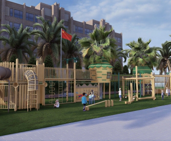 Modern Park Landscape-ID:429013019