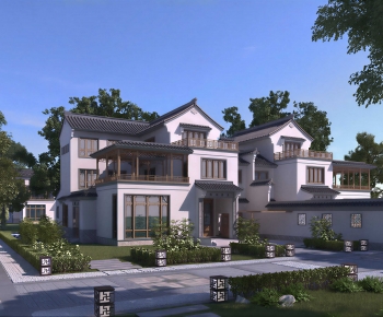 New Chinese Style Detached Villa-ID:517652999