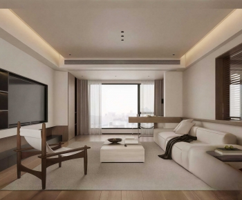 Modern A Living Room-ID:985241891