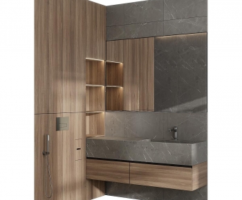 Modern Bathroom Cabinet-ID:806693087