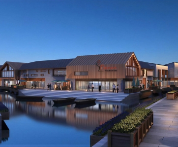 Modern Commercial Street-ID:162956951