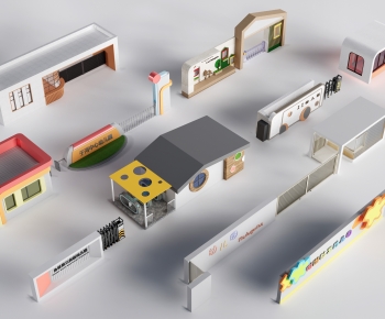 Modern School Building-ID:499749909