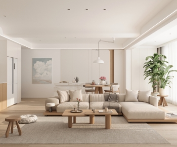 Modern A Living Room-ID:401108031