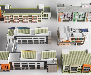 Modern School Building-ID:985821013