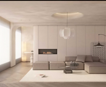 Modern A Living Room-ID:408373122