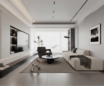 Modern A Living Room-ID:970829969