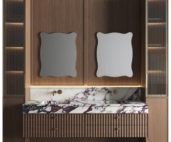 Modern Bathroom Cabinet-ID:204333072