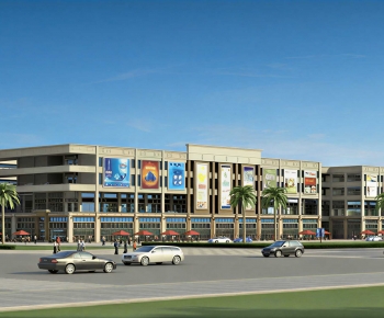 Modern Commercial Street-ID:986969954