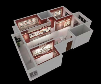 Modern Bird 's-eye View Of Office-ID:519608021