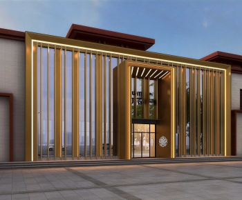 Modern Facade Element-ID:215866091