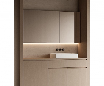 Modern Bathroom Cabinet-ID:123807917