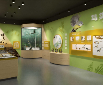 Modern Exhibition Hall-ID:139537103