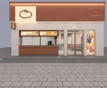 Modern Facade Element-ID:389903075