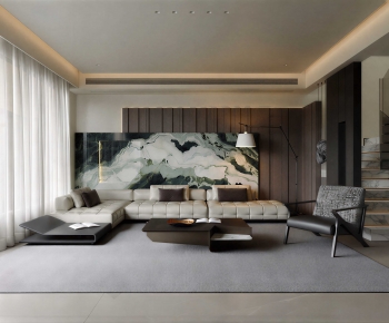 Modern A Living Room-ID:342438943