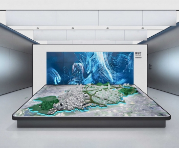 Modern Exhibition Hall-ID:629069846