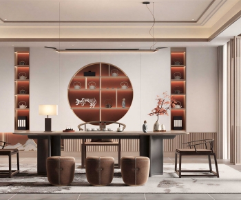 New Chinese Style Tea House-ID:645342115