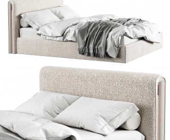 Modern Double Bed-ID:203454978