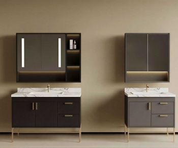 Modern Bathroom Cabinet-ID:501533994