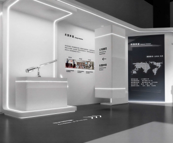 Modern Exhibition Hall-ID:634338926