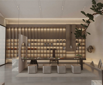 New Chinese Style Tea House-ID:982918027