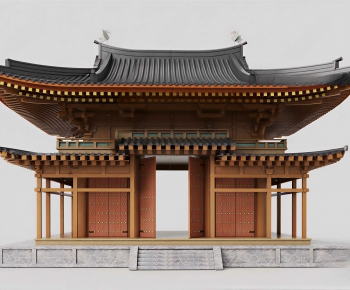 Chinese Style Facade Element-ID:518029939