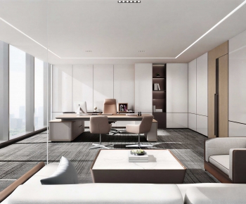 Modern Manager's Office-ID:846488008