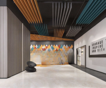 Modern Exhibition Hall-ID:164904128