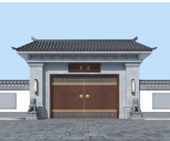 Chinese Style Facade Element-ID:238240962