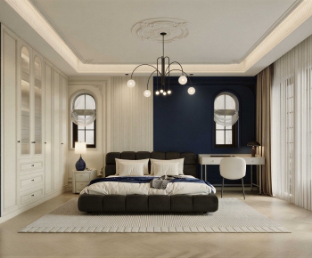French Style Bedroom-ID:219662908
