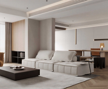 Modern A Living Room-ID:808867934