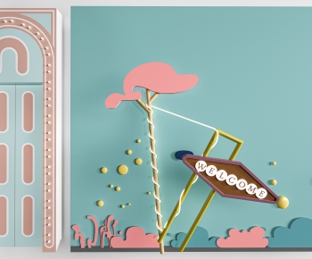 Modern TV Wall-ID:655601075