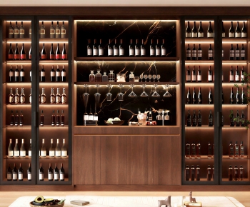 Modern Wine Cabinet-ID:764574054