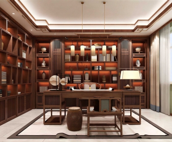 New Chinese Style Study Space-ID:238168001