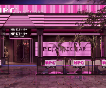 Modern Facade Element-ID:321827896