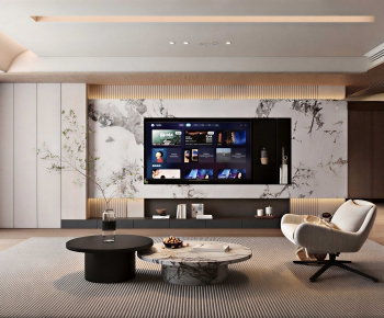 Modern A Living Room-ID:371782068