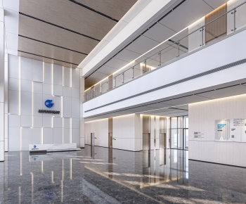 Modern Office Reception Desk-ID:908515937