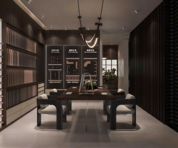 Modern Exhibition Hall-ID:372601998