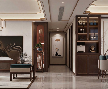 New Chinese Style Dining Room-ID:896162992