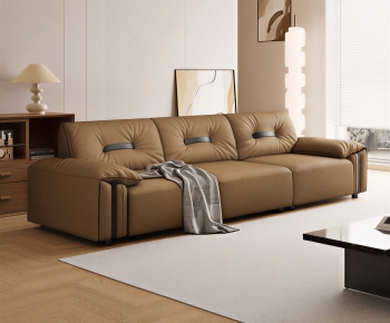 Modern Three-seat Sofa-ID:206912993