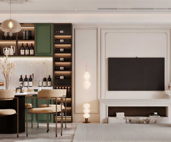 Modern A Living Room-ID:497576957